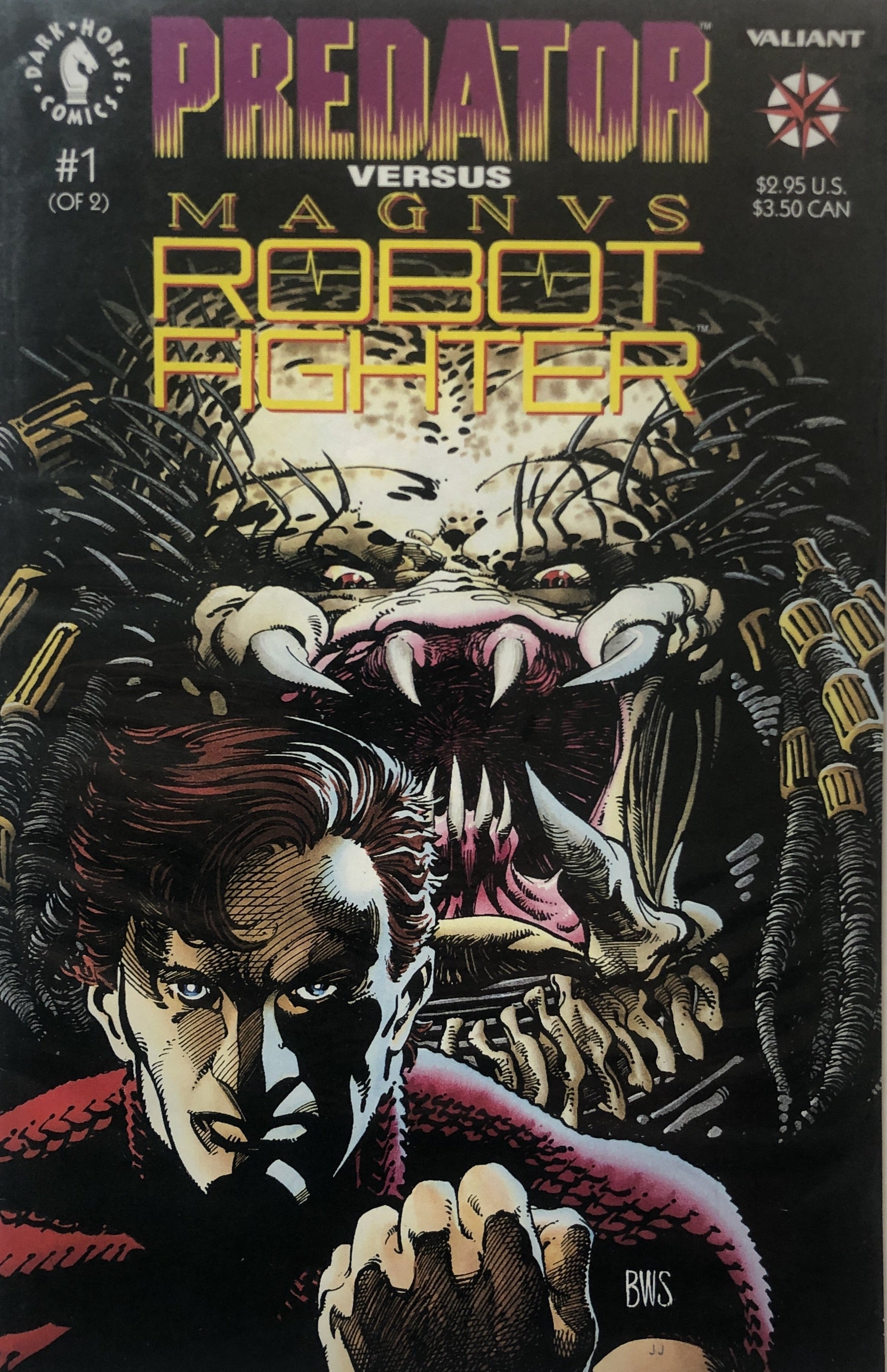 Predator Versus Magnvs Robot Fighter 1 of 2 Dark Horse Comics