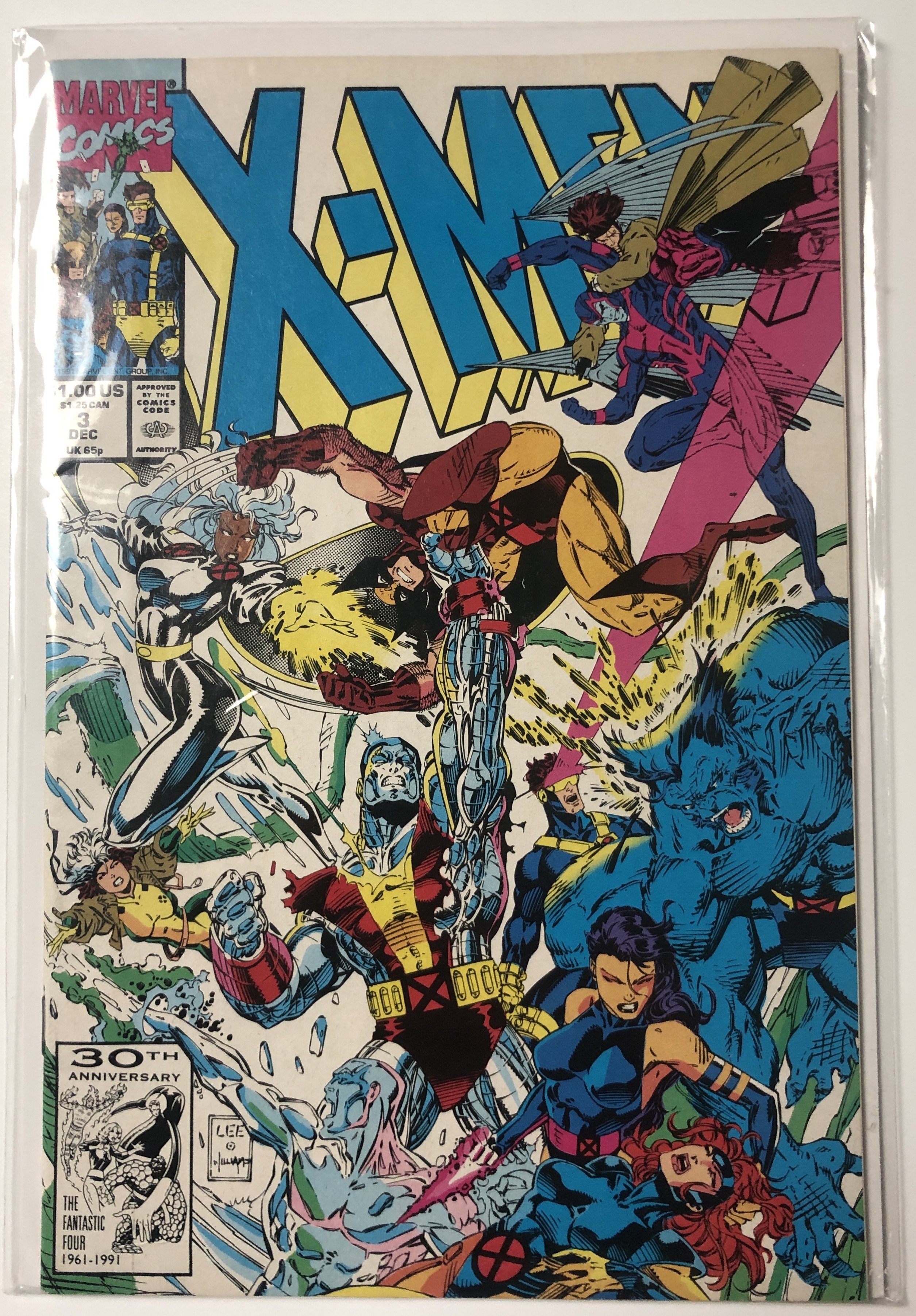 X-Men Comic Book 3 Marvel Comics