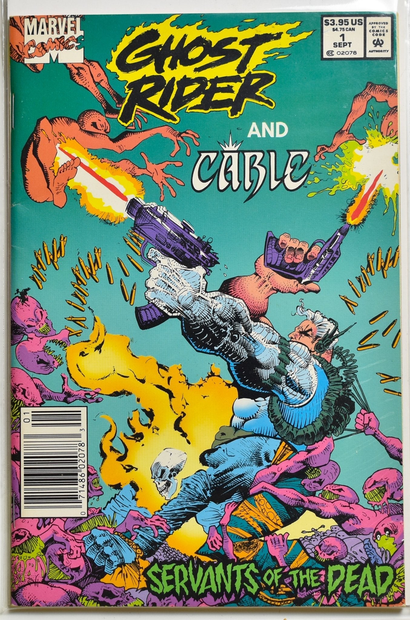 Ghost Rider and Cable 1 Comic Book