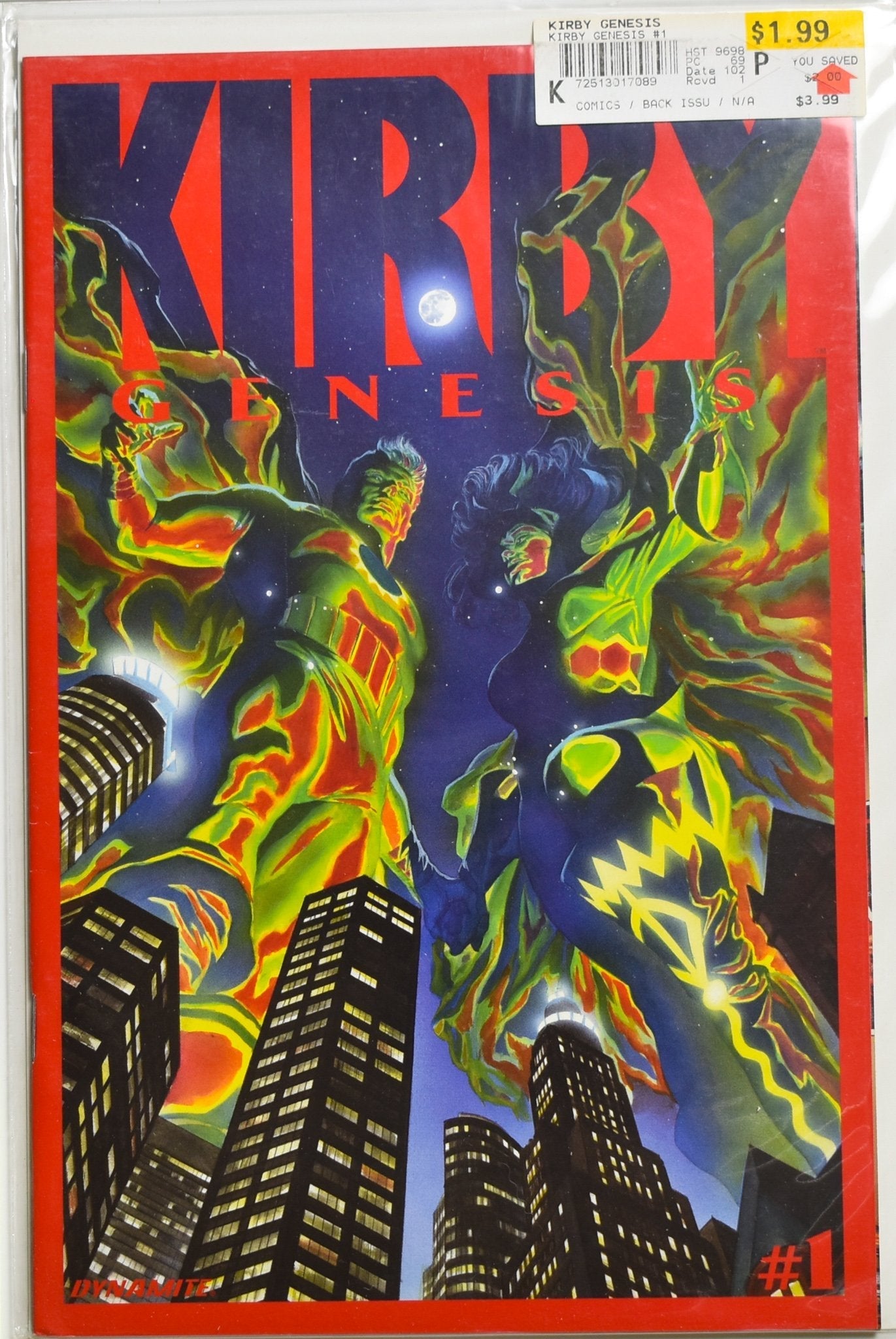 Kirby Genesis 1 Comic Book Variant