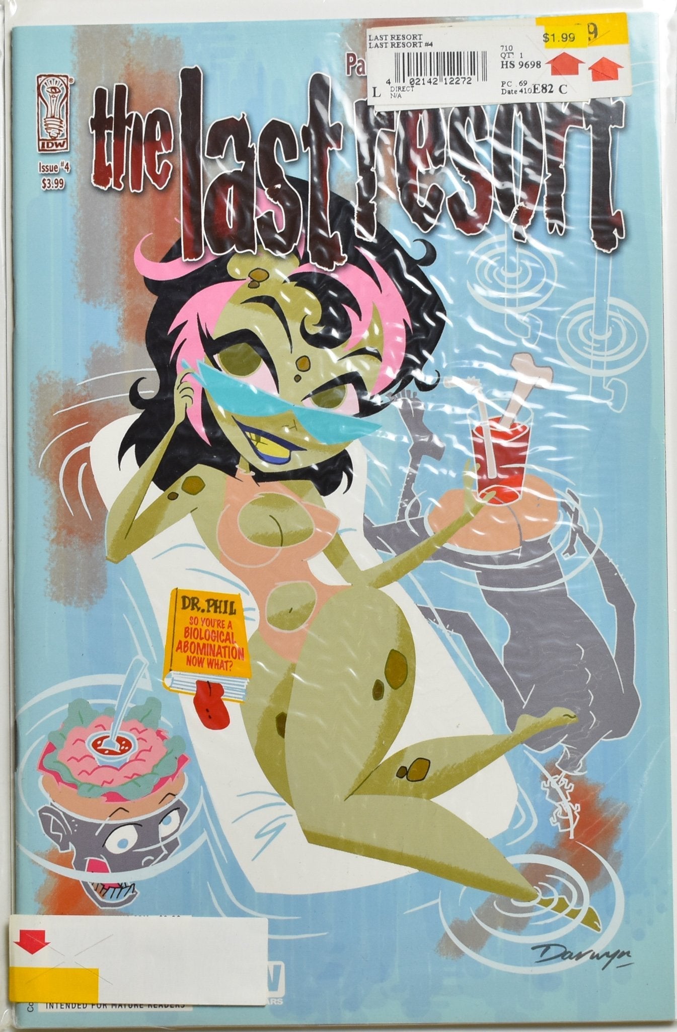 The Last Resort issue 4 Comic Book