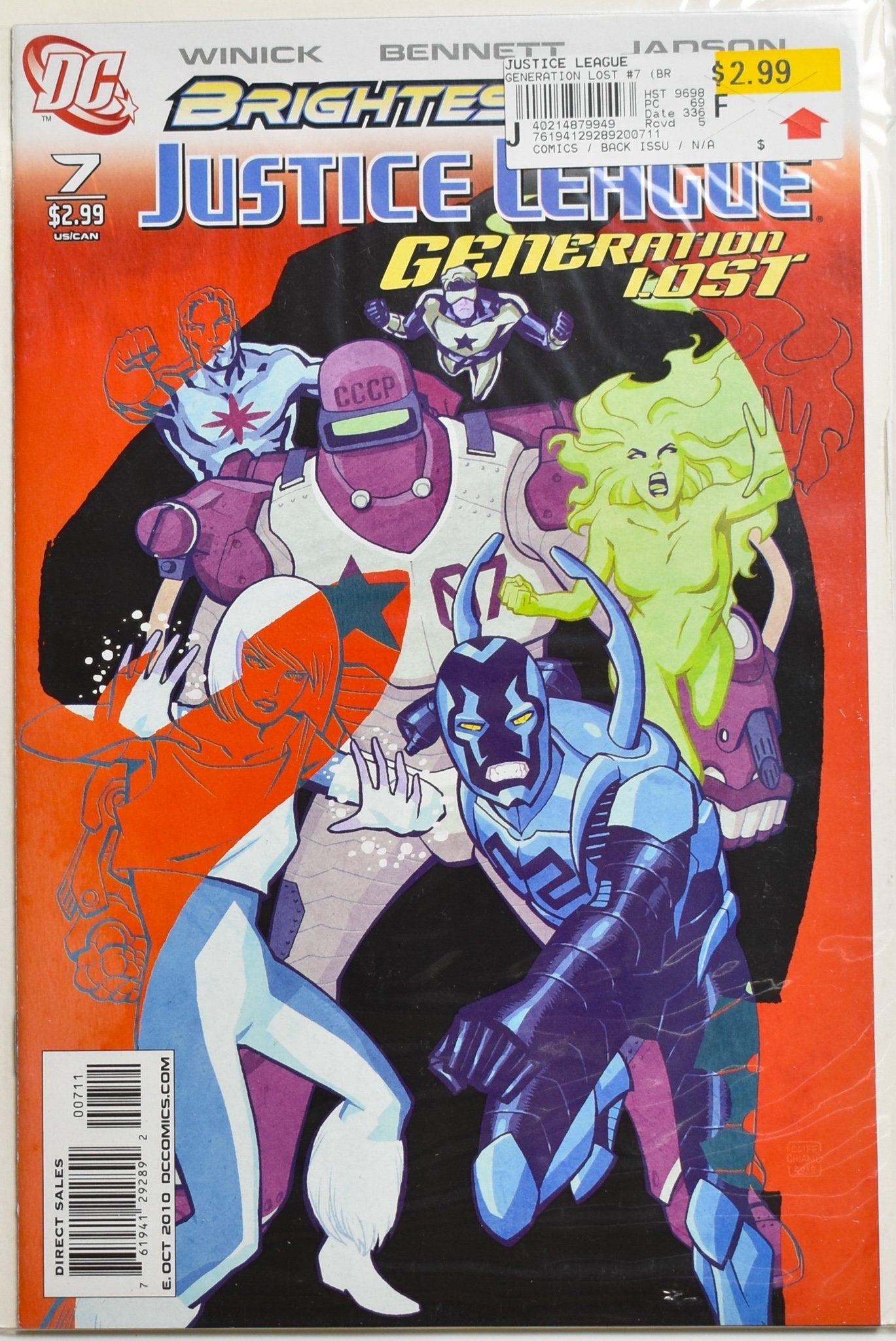 Justice League 7 Dc Comics Generations Lost