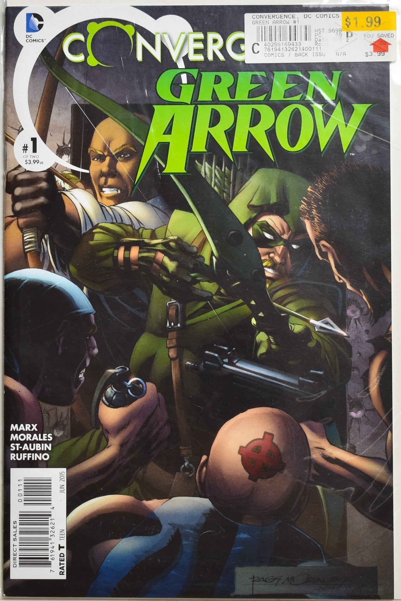 Green Arrow Convergence 1 Dc Comics