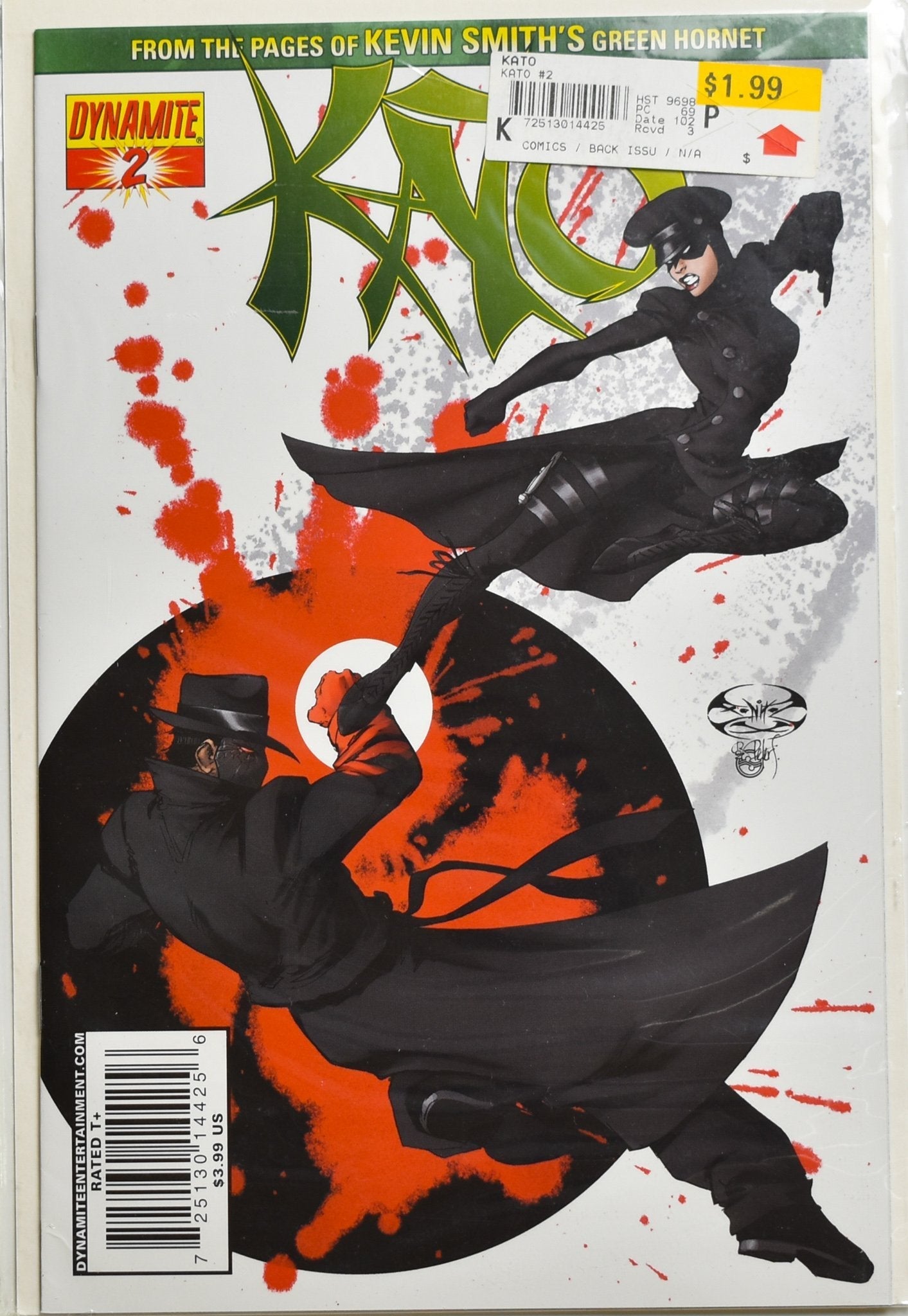 Kato 2 Comic Book Dynamite 2 Kevin Smiths Green Hornet