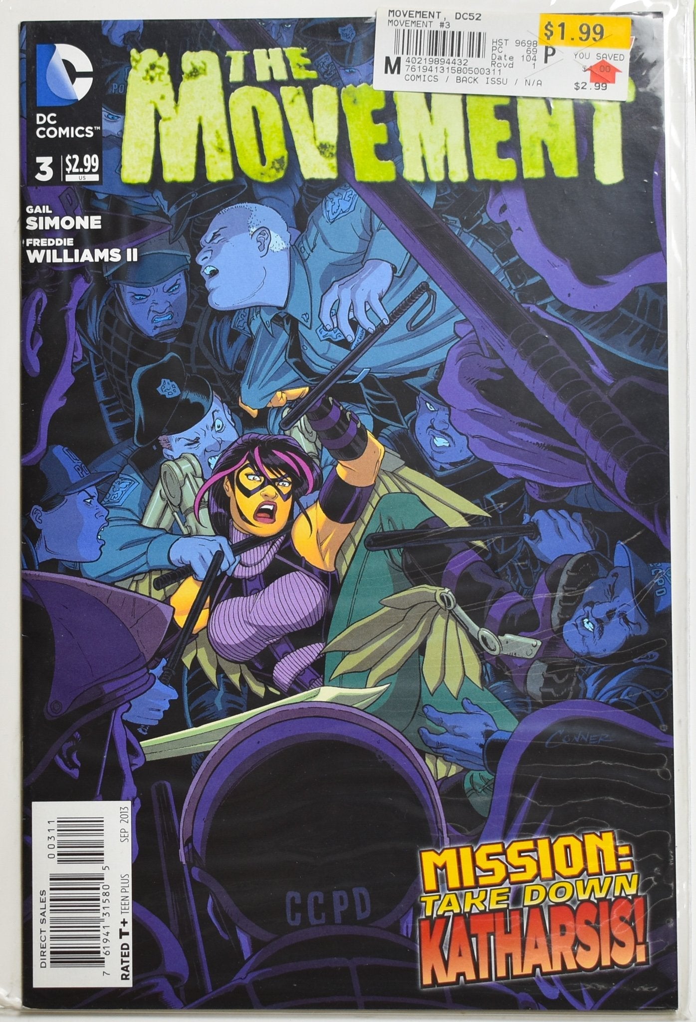 The Movement 3 Dc Comics Comic Book