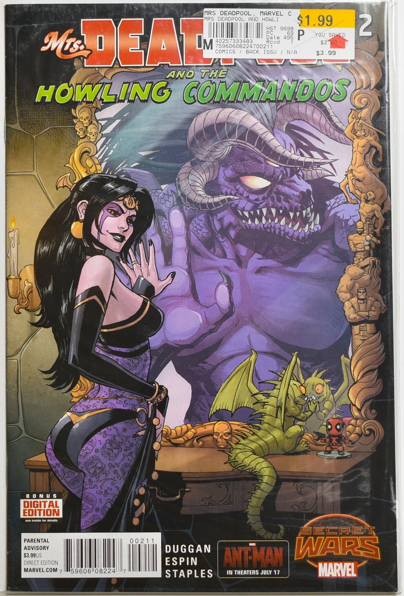 Mrs Deadpool And the Howling Commandos Marvel Comics