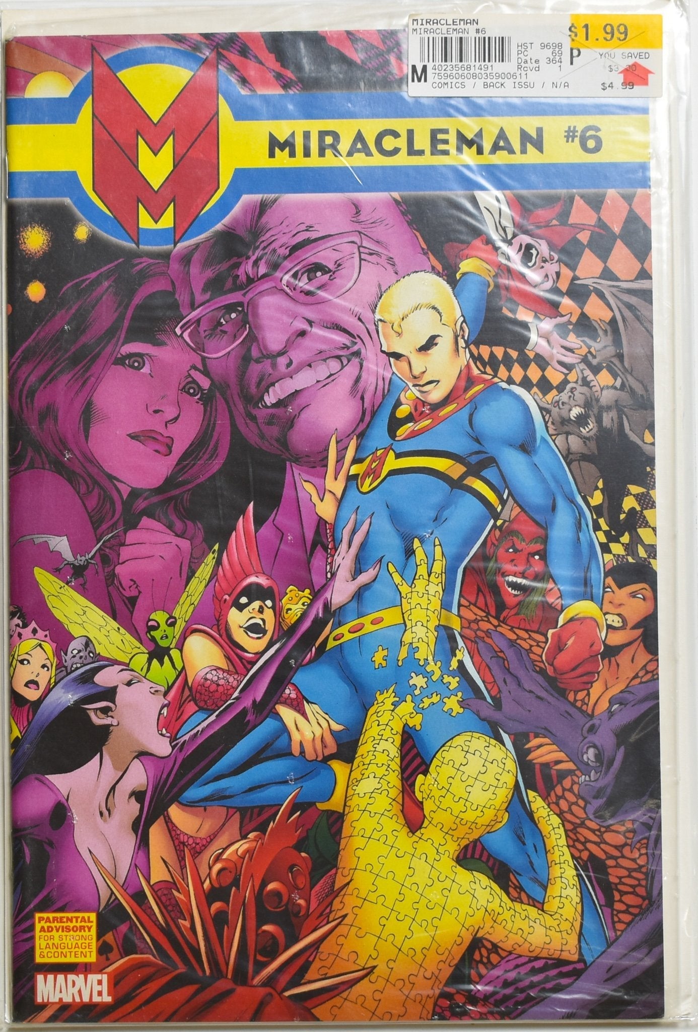 Miracle Man 6 Marvel Comic Book