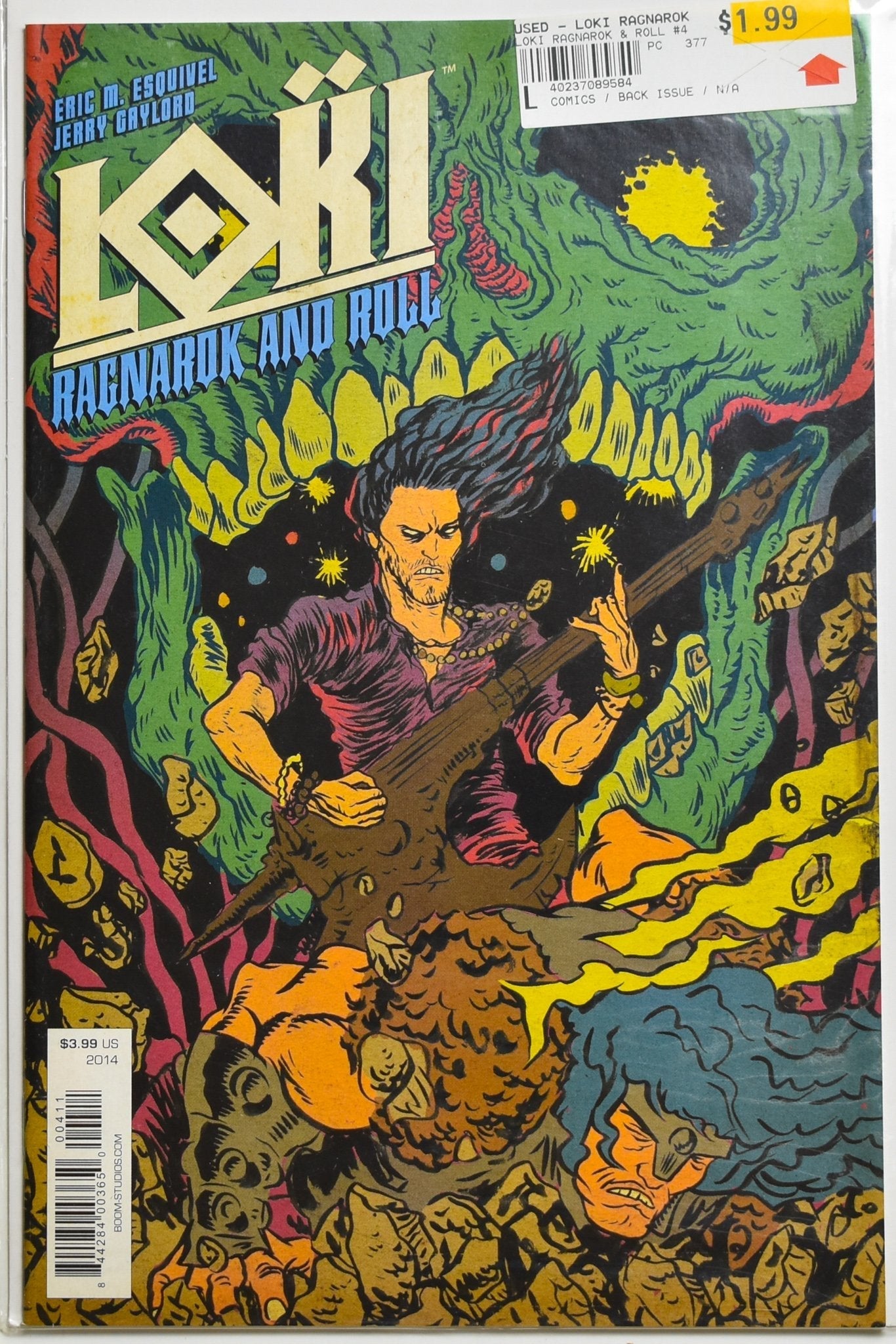 Loki Ragnarok and Roll Comic 2014 Comic Book Issue 4
