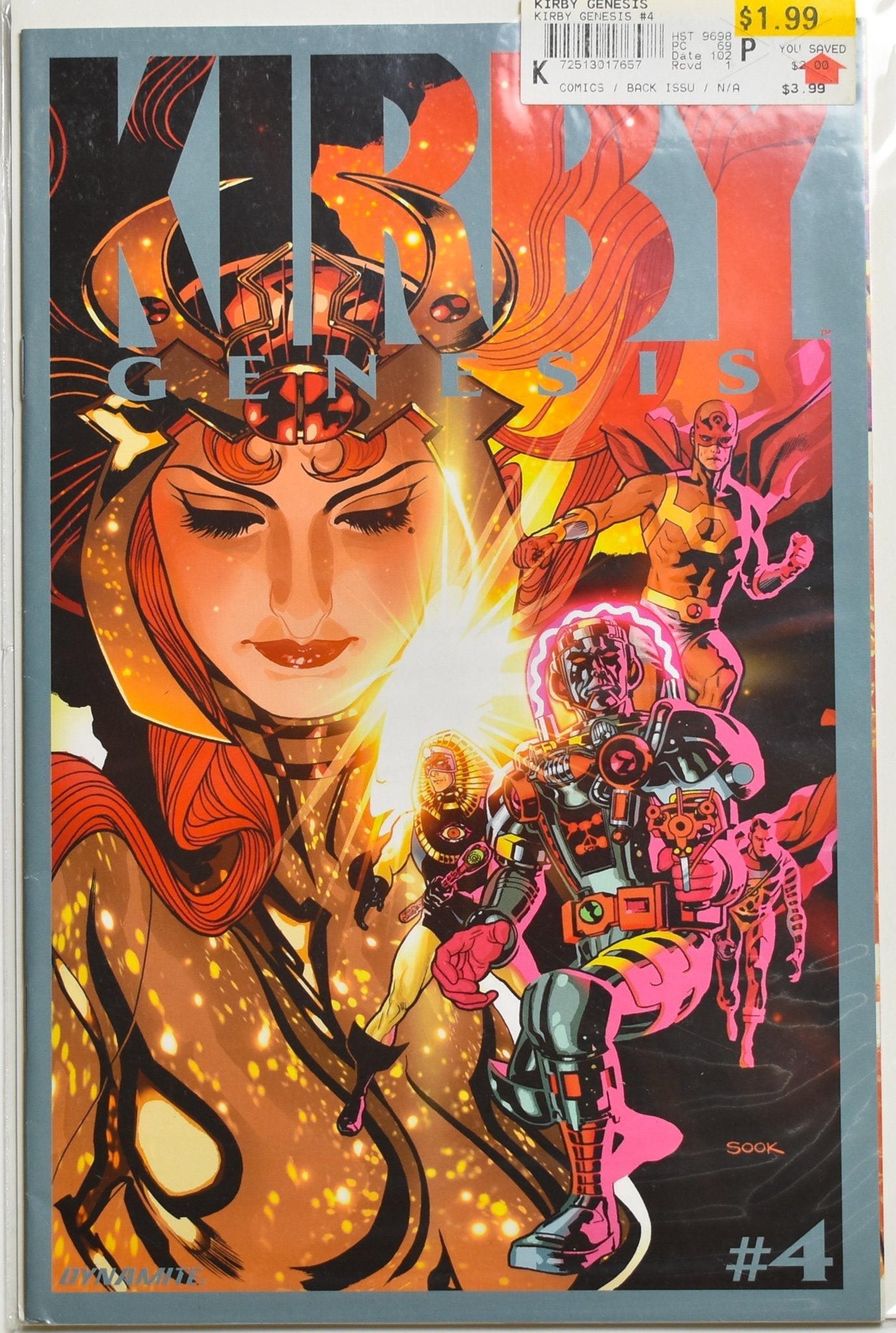 Kirby Genesis 4 Comic Book SOOK