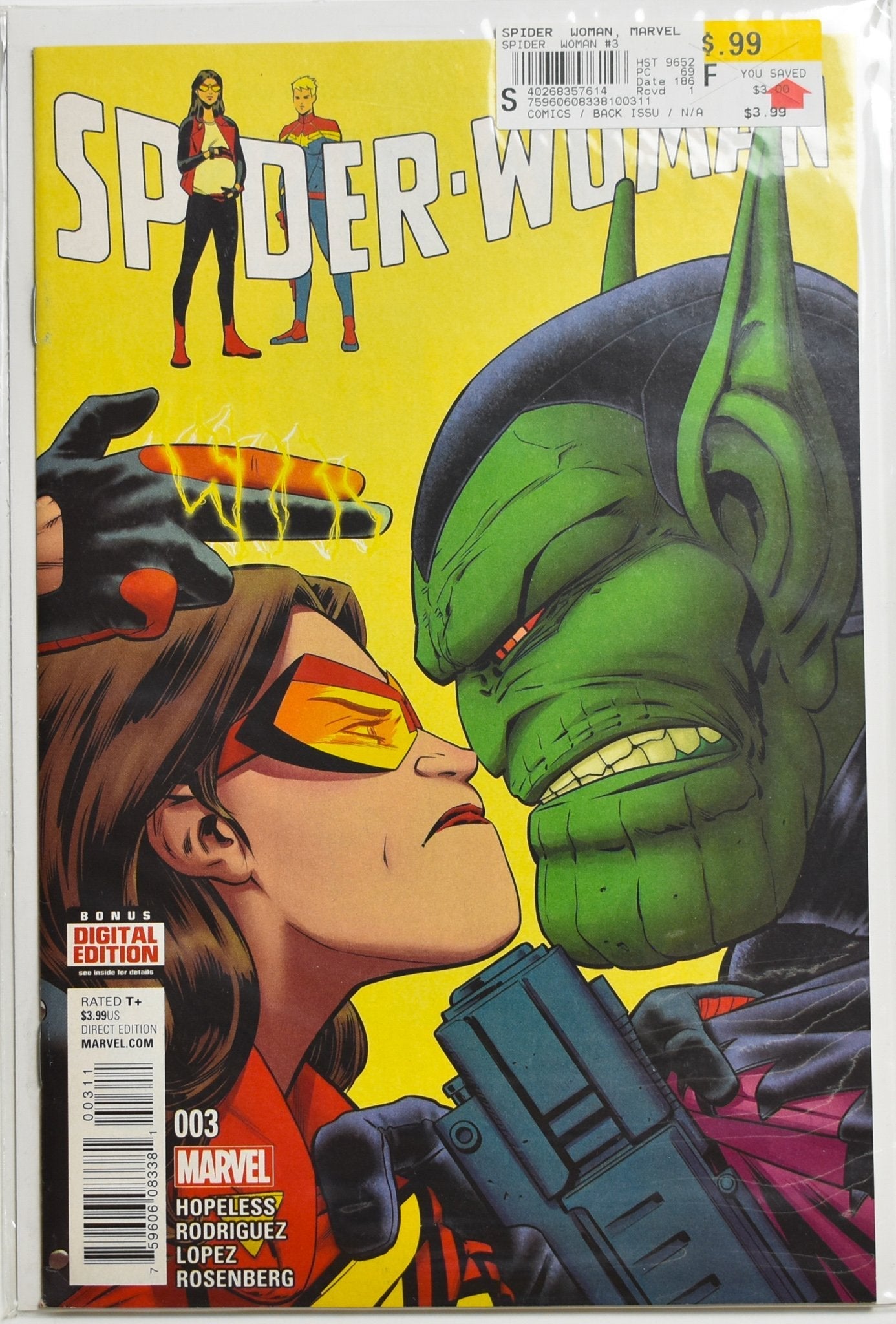 Spider Woman 003 Marvel Comics Comic Book