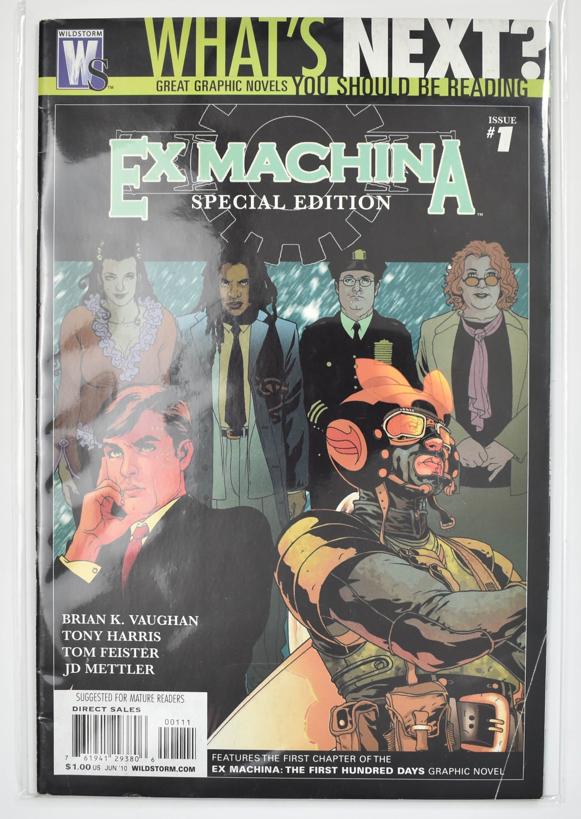 EX Machina Special Edition 1 Issue JUN 2010 Wild Storm Special Edition