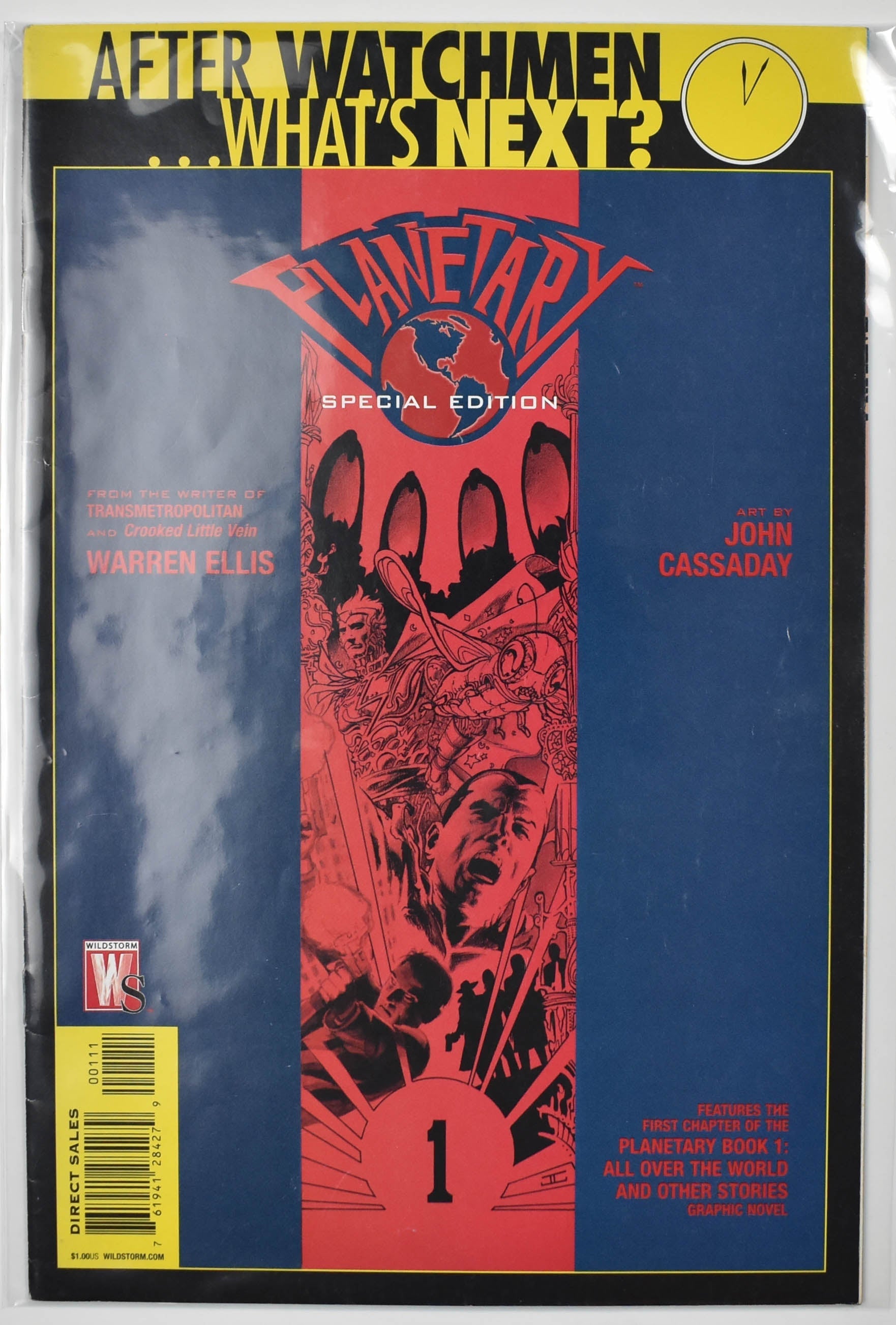 Planetary Special Edition Comic Book 1 Wild Storm All Over The World