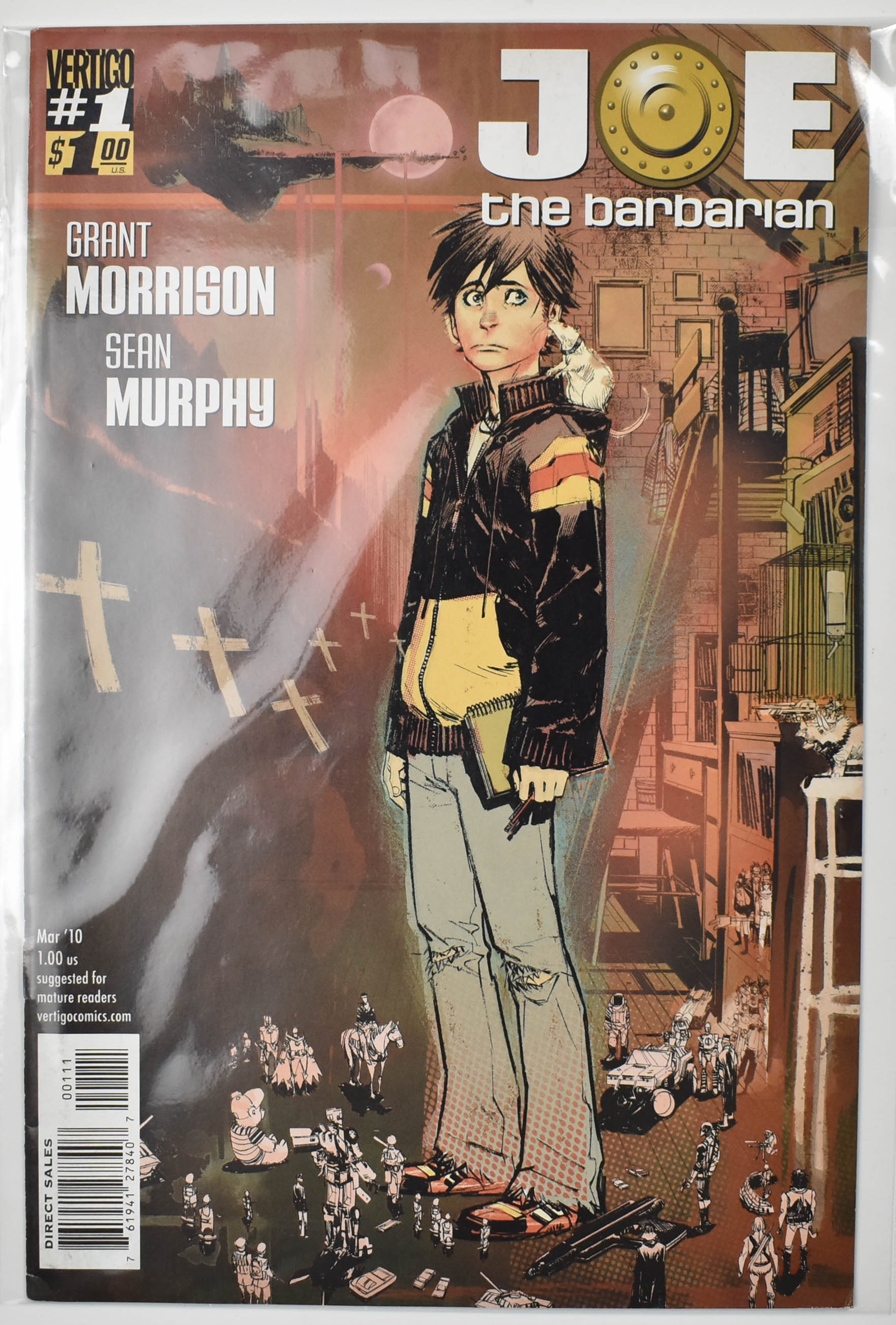 Joe The Barbarian 1 Vertigo Comic Book March 2010