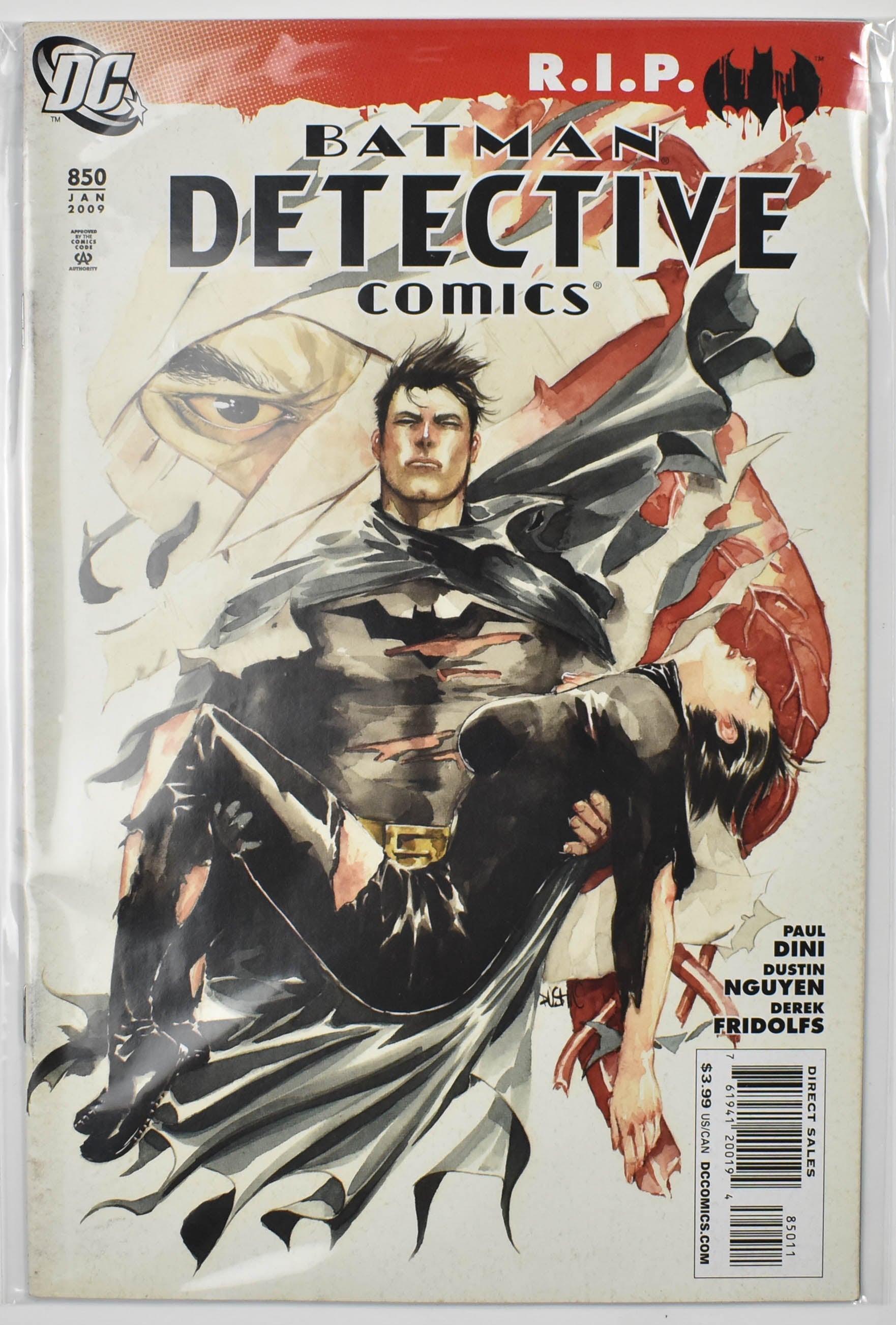 RIP Batman Detective Comics 850 JAN 2009 DC Comic