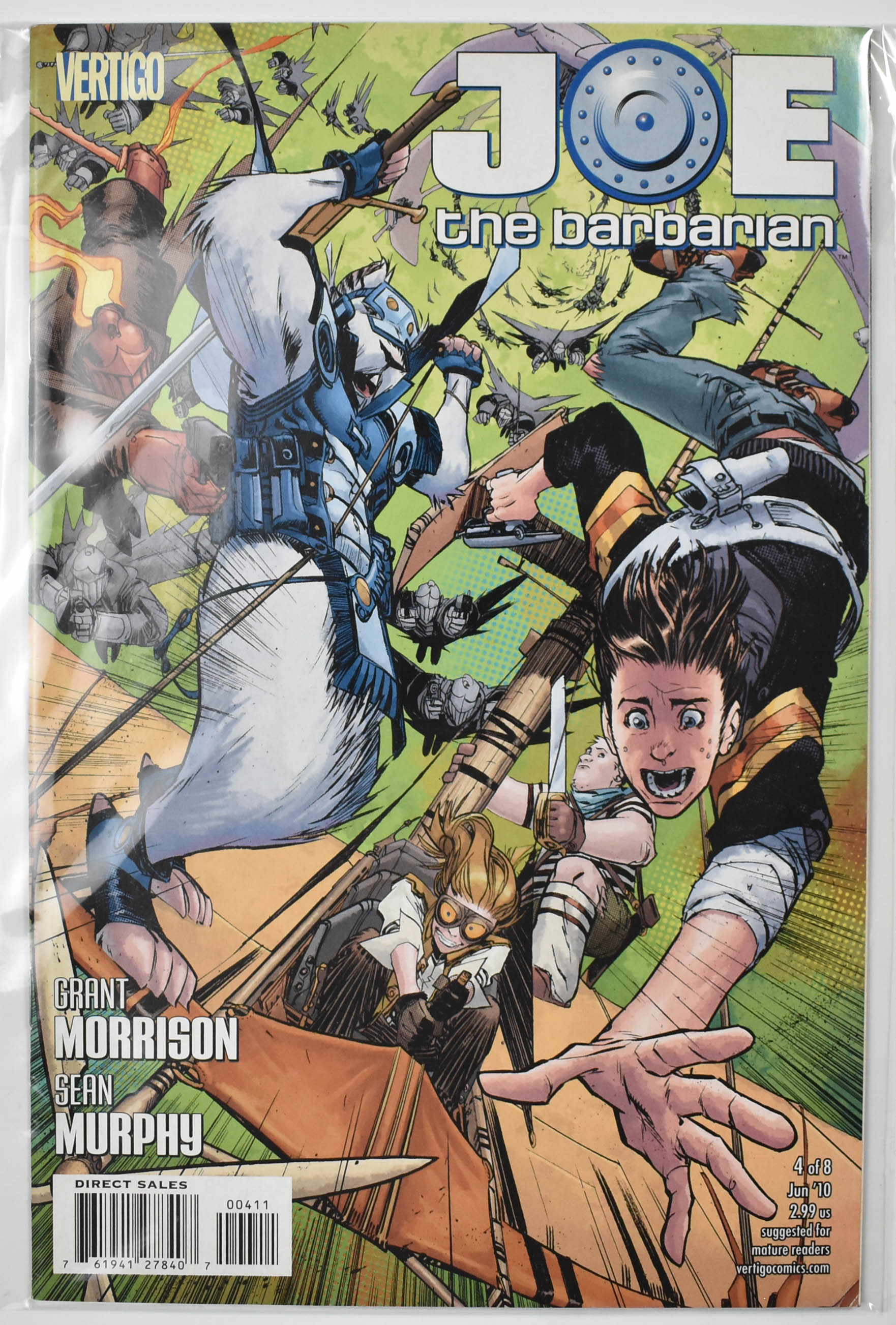 Joe The Barbarian 4 of 8 Vertigo Comic Book JUN 2010