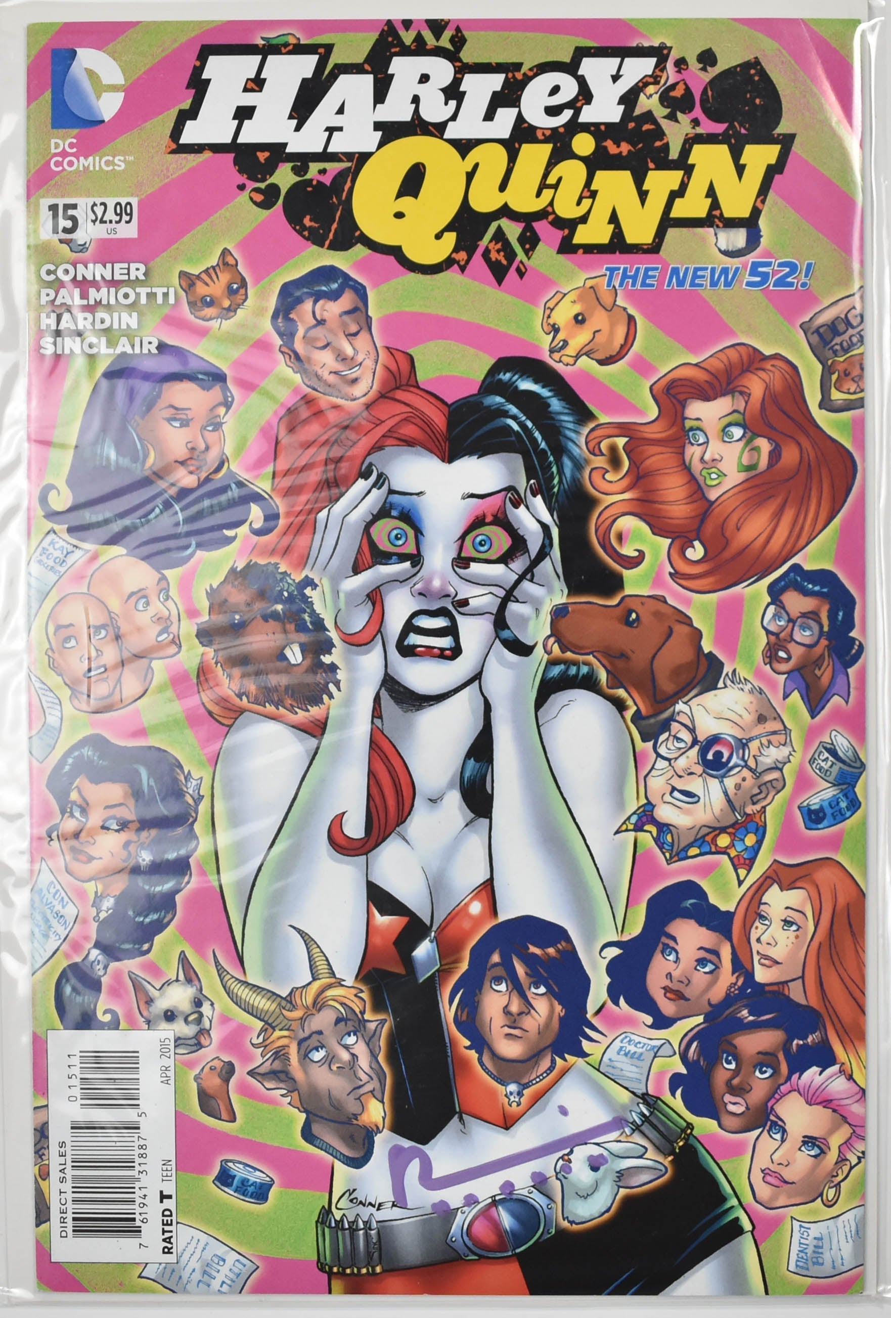 Harley Quinn 15 Dc Comics Comic Book The New 52 APR 2015