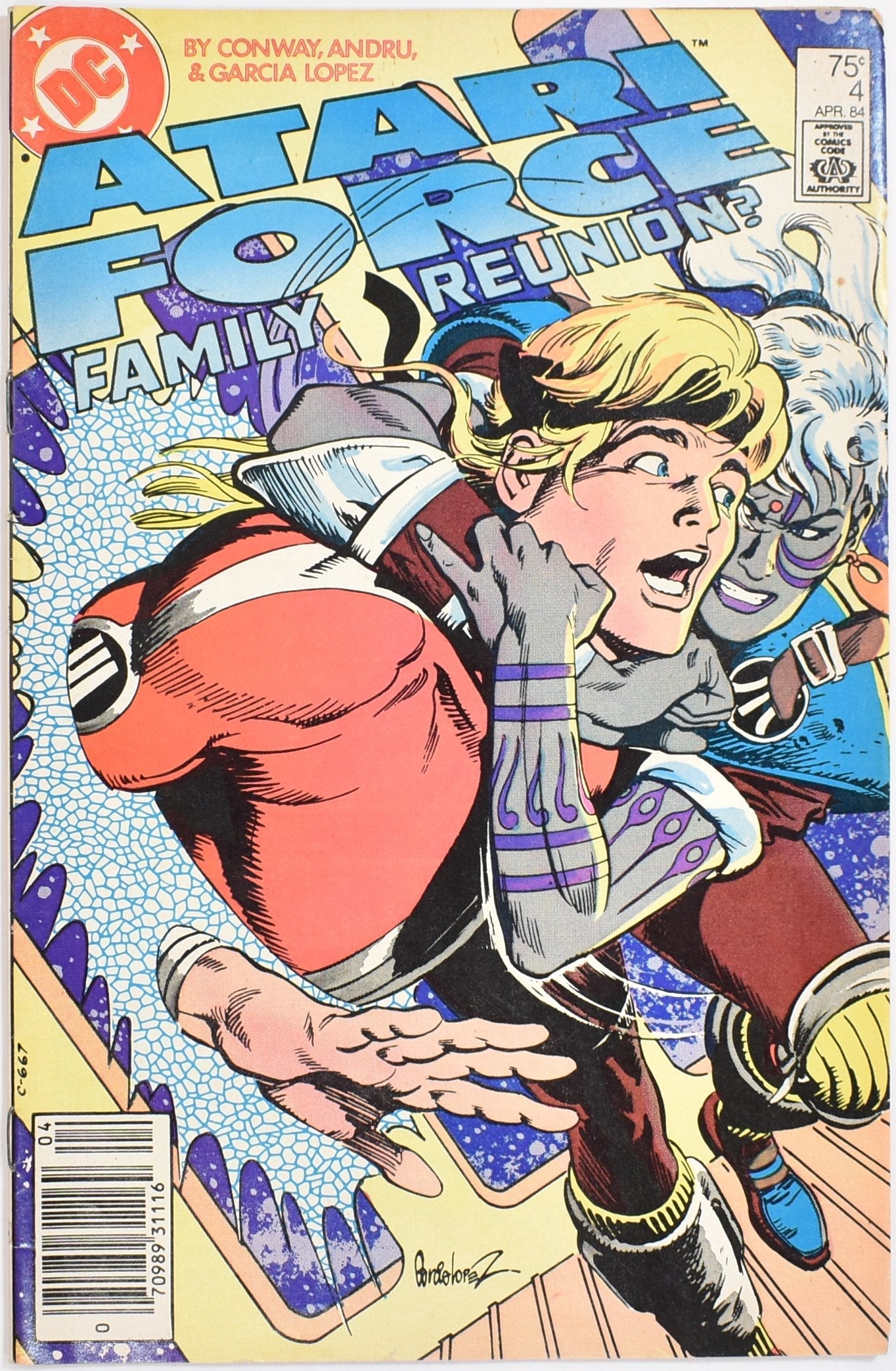 Atari Force Family Reunion 4 DC Comics Comic Book APR 84