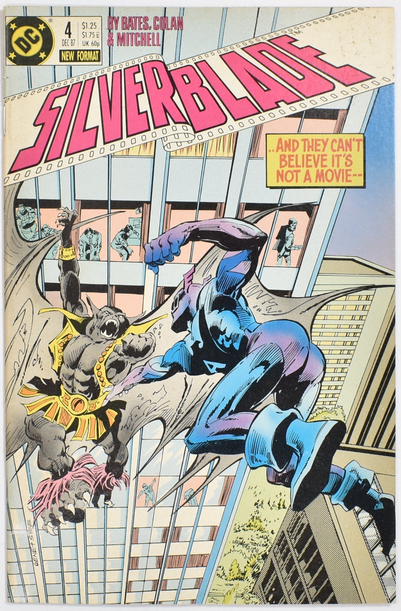 Silver Blade 4 Dc Comic Book