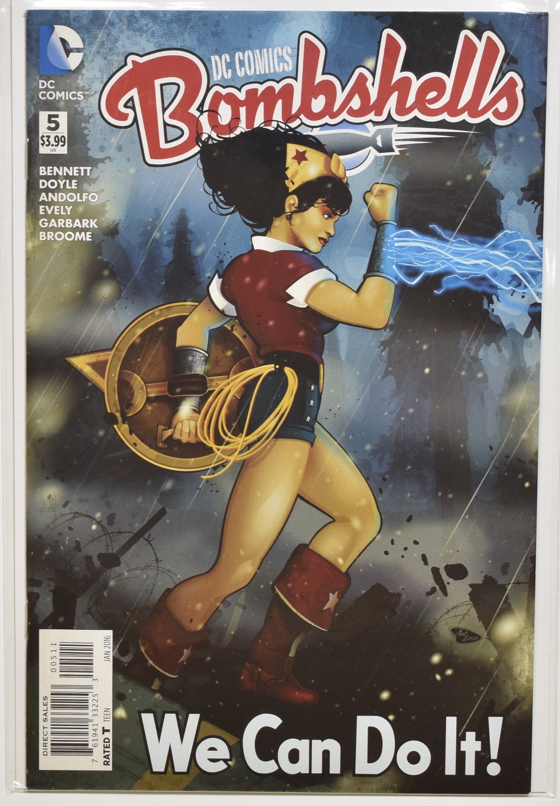 Bomb Shells Dc Comic Book 5 We can do it