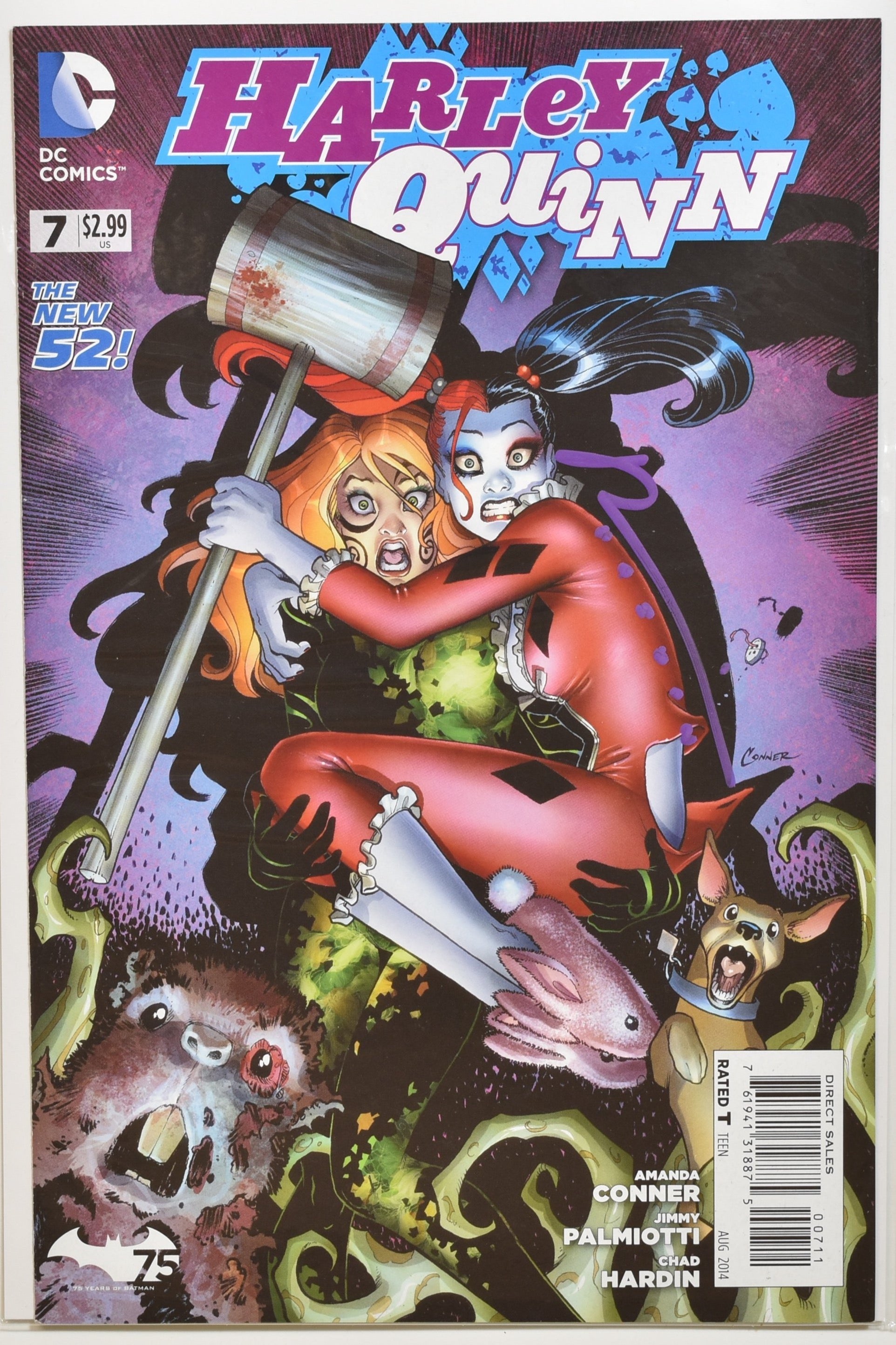Harley Quinn 7 The New 52 Dc Comics Comic Book Aug 2014