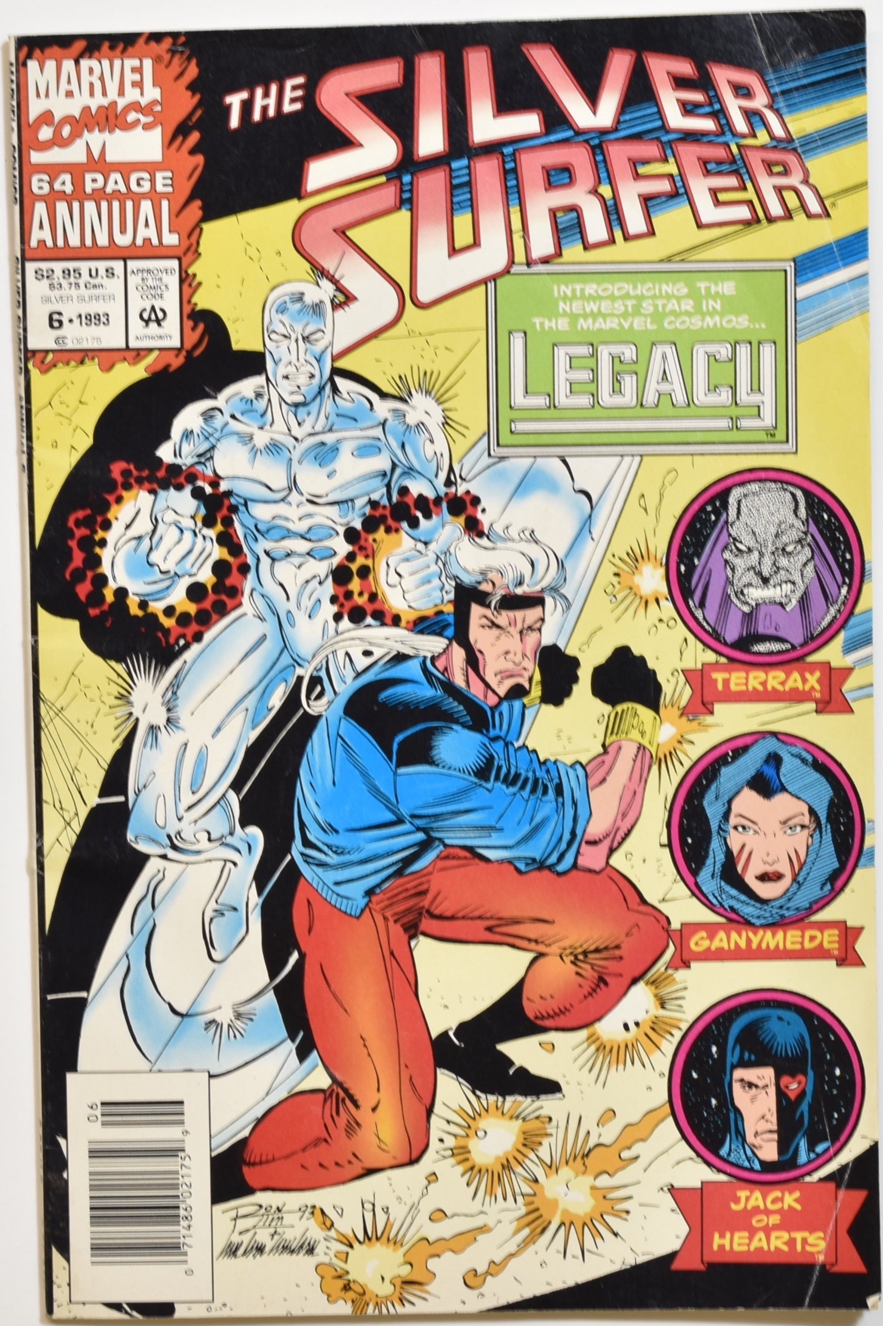 The Silver Surfer Comic Book 6 Marvel Comics