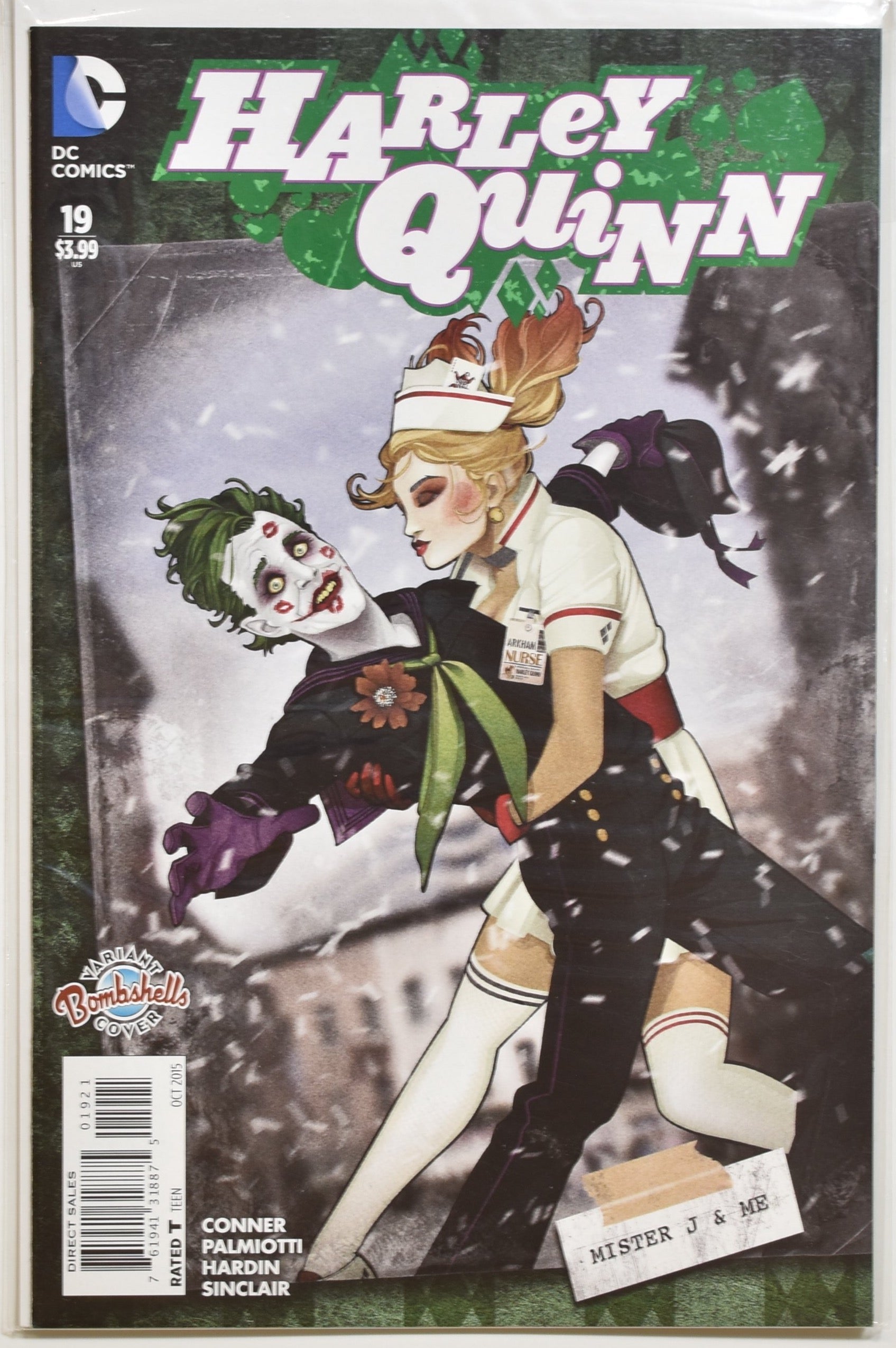 Harley Quinn No. 19 Variant Bomb Shell Dc Comic books