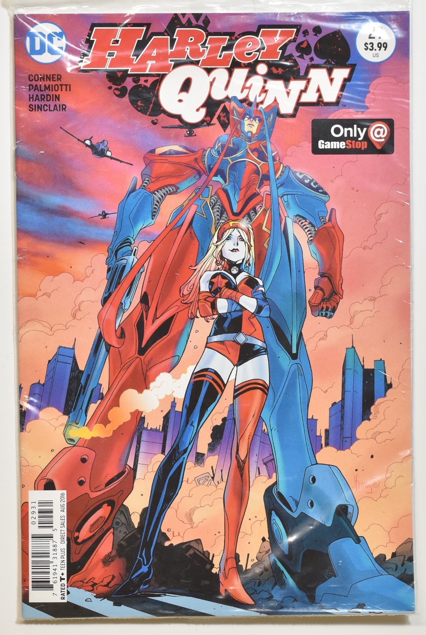 Harley Quinn Only At Game Stop 29 Variant Comic Book DC