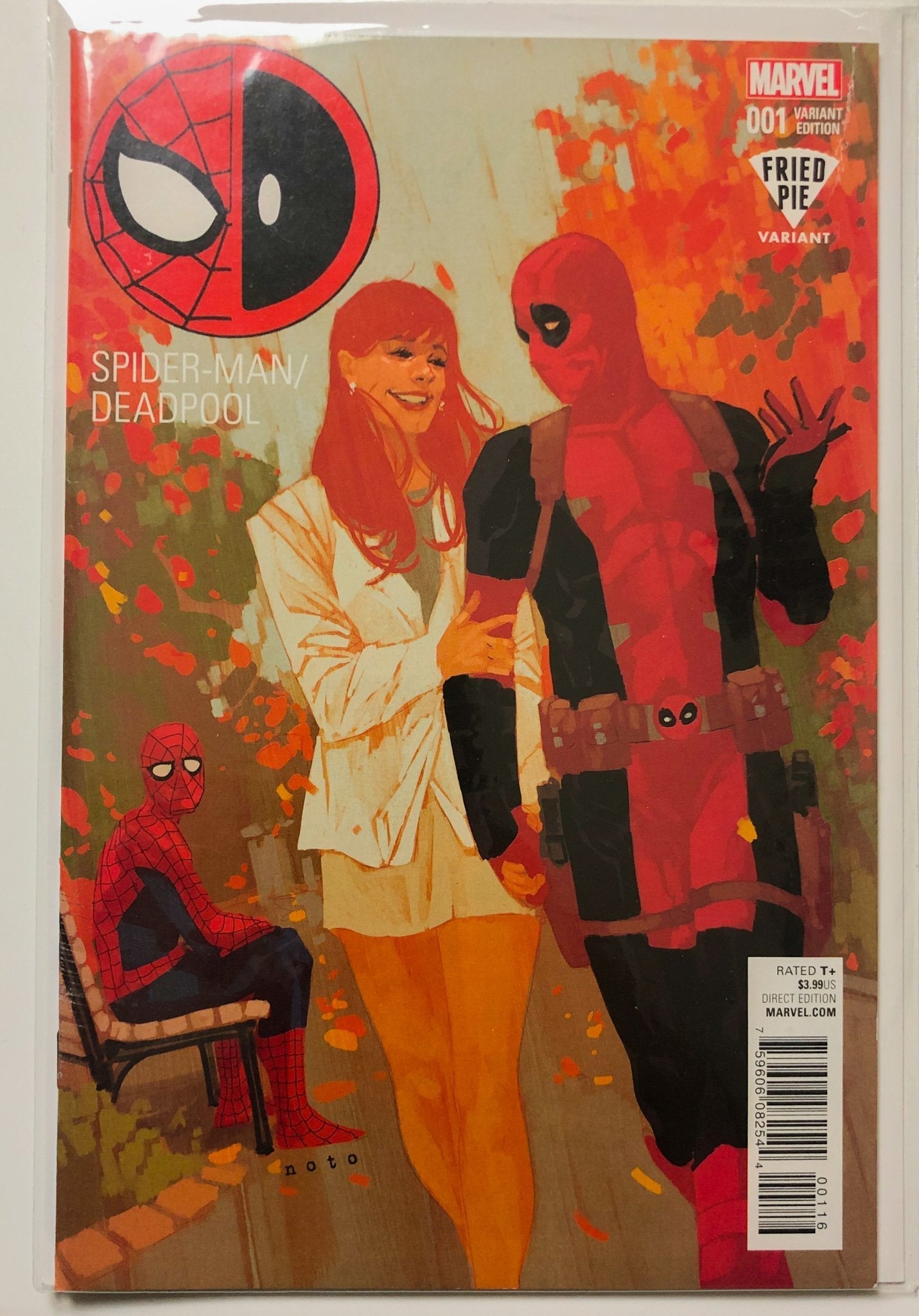 Spiderman / Deadpool 001 Variant Edition Fried Pie
