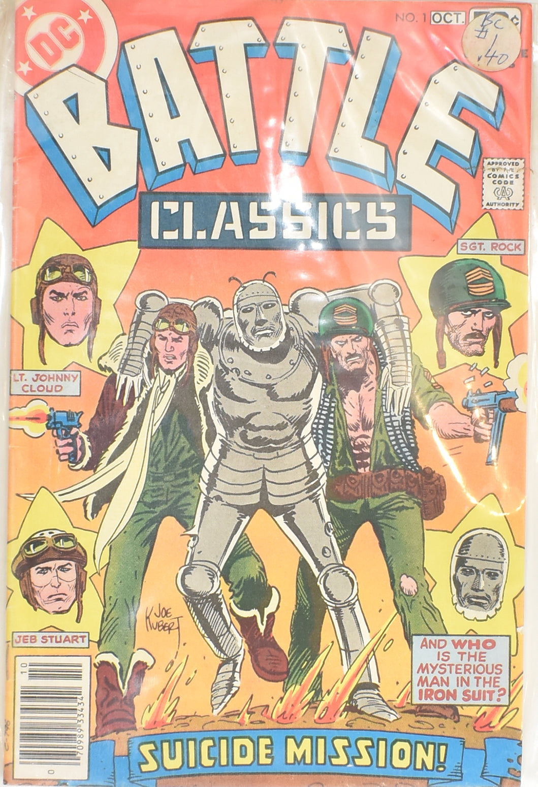 Battle Classics Suicide Mission No.1 Dc Comics