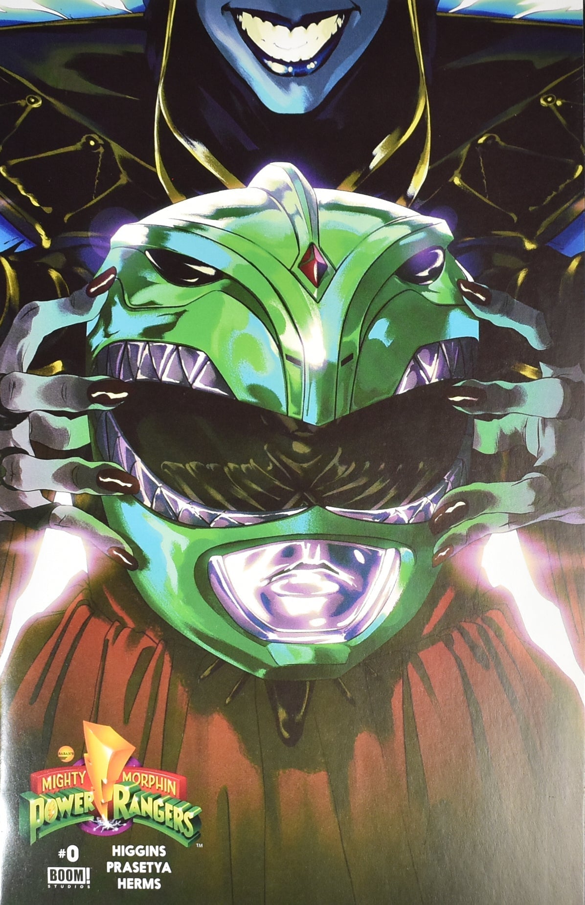 Mighty Morphin Power Rangers Comic Book Boom Studios 0 Green Ranger Variant