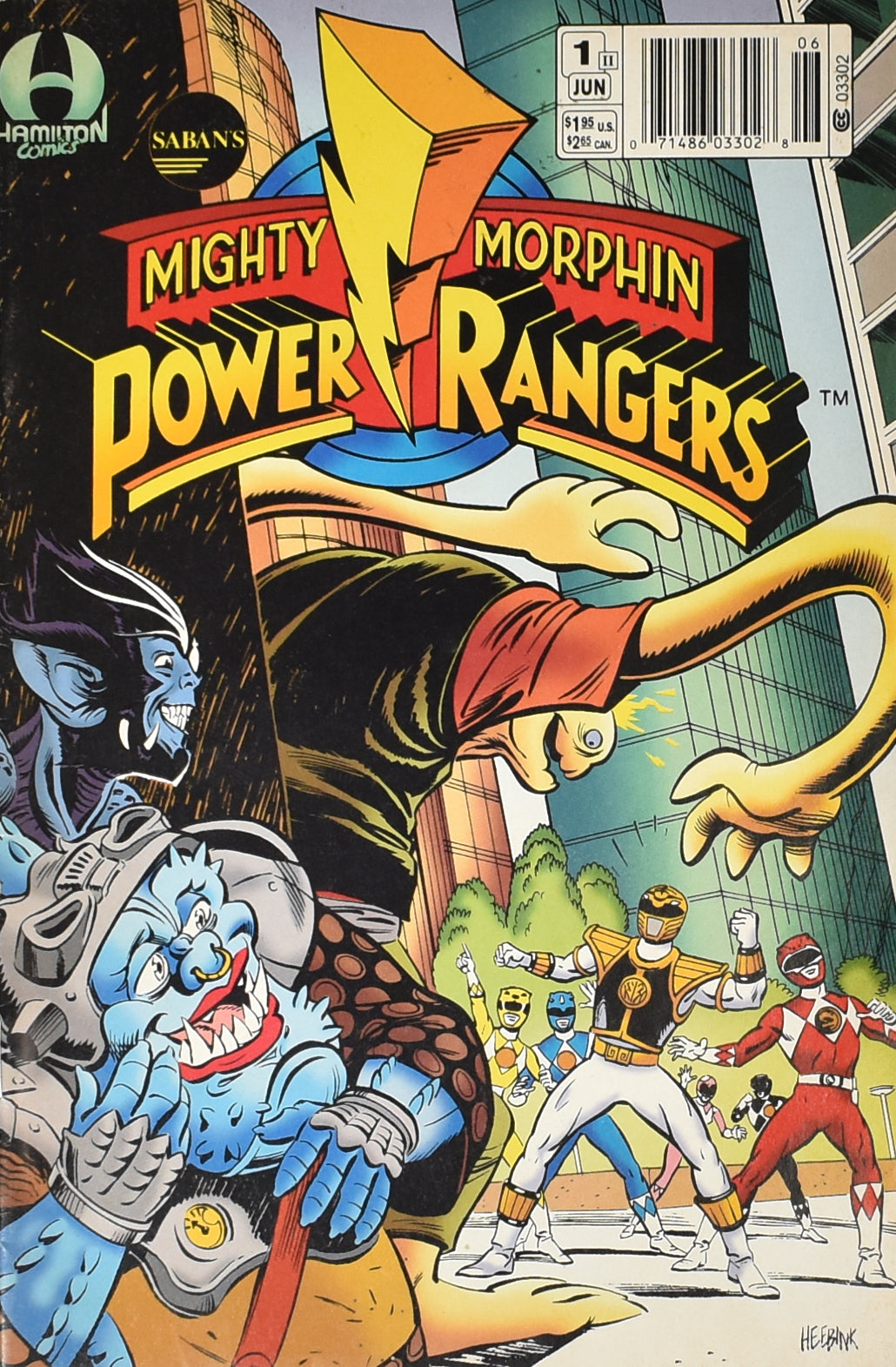 Mighty Morphin Power Rangers 1 Jun Comic Book