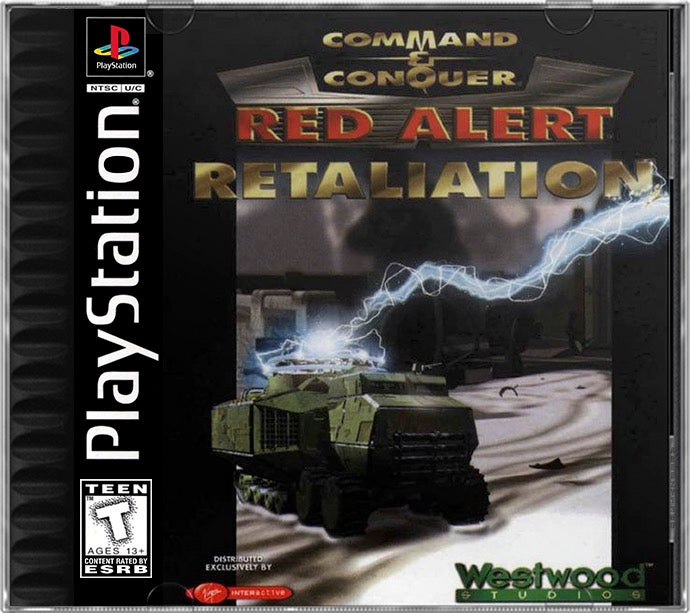 Command & Conquer - Red Alert - Retaliation PS1 Sony Playstation 1 Used Video Game