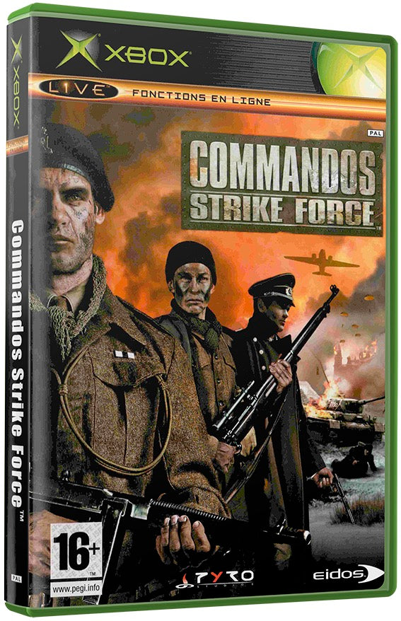 Commandos - Strike Force Used Microsoft XBOX Original Video Game
