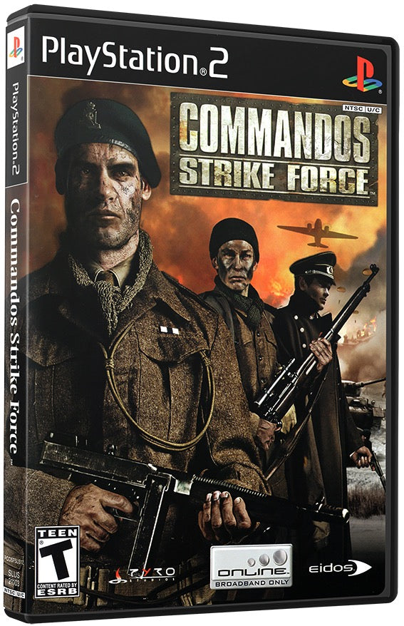 Commandos Strike Force PS2 Sony Playstation 2 Used Video Game PS2