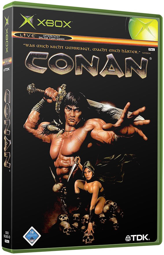 Conan Used Microsoft XBOX Original Video Game