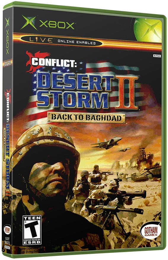 Conflict - Desert Storm II - Back to Baghdad Used Microsoft XBOX Original Video
