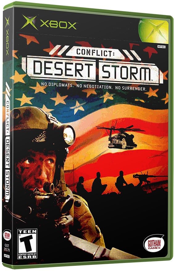 Conflict - Desert Storm Used Microsoft XBOX Original Video Game