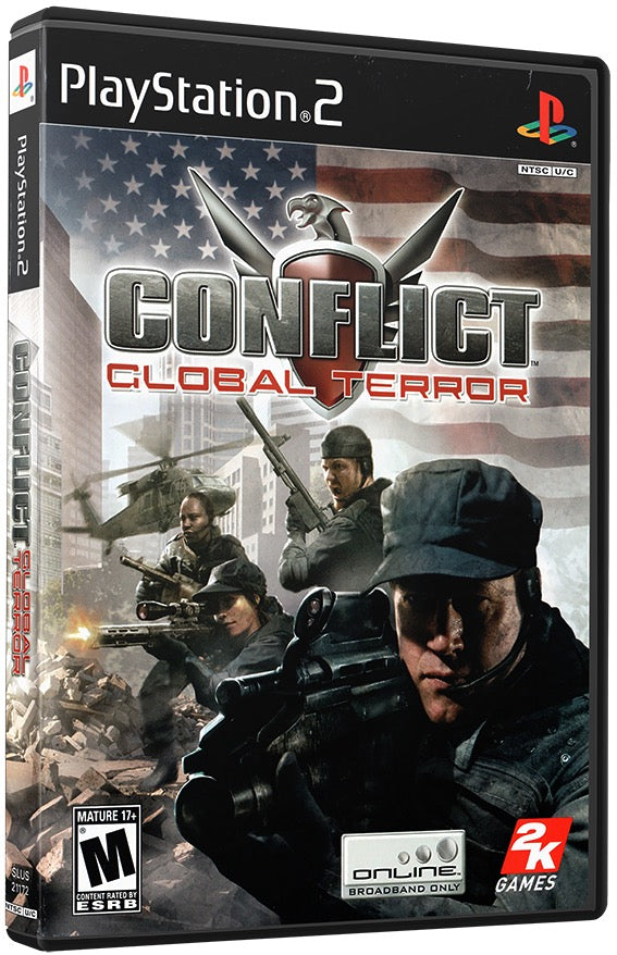 Conflict - Global Terror PS2 Sony Playstation 2 Used Video Game PS2