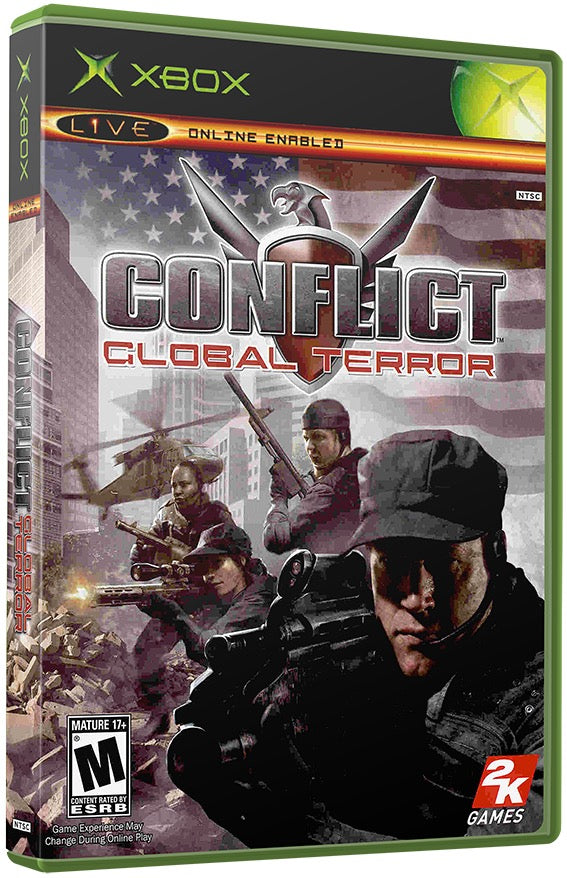 Conflict - Global Terror Used Microsoft XBOX Original Video Game