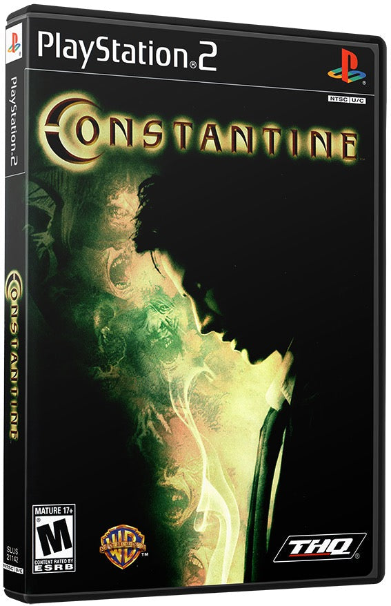 Constantine PS2 Sony Playstation 2 Used Video Game PS2