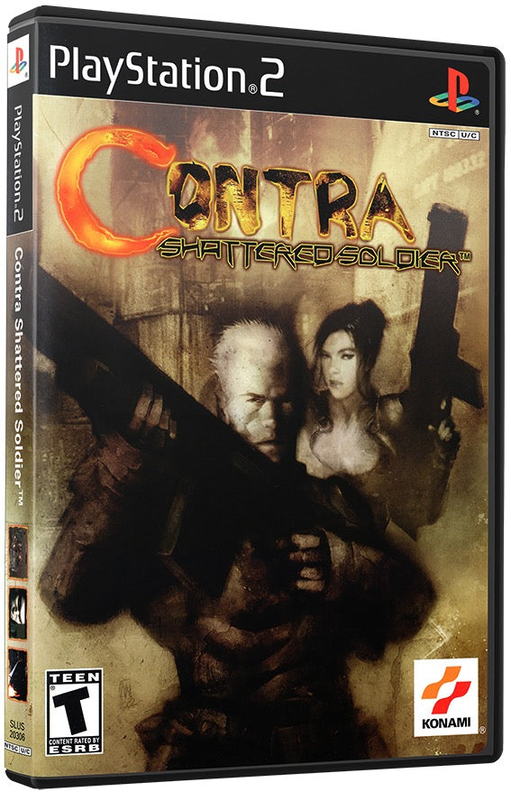 Contra - Shattered Soldier PS2 Sony Playstation 2 Used Video Game PS2