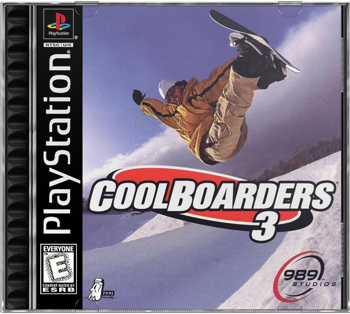 Cool Boarders 3 PS1 Sony Playstation 1 Used Video Game