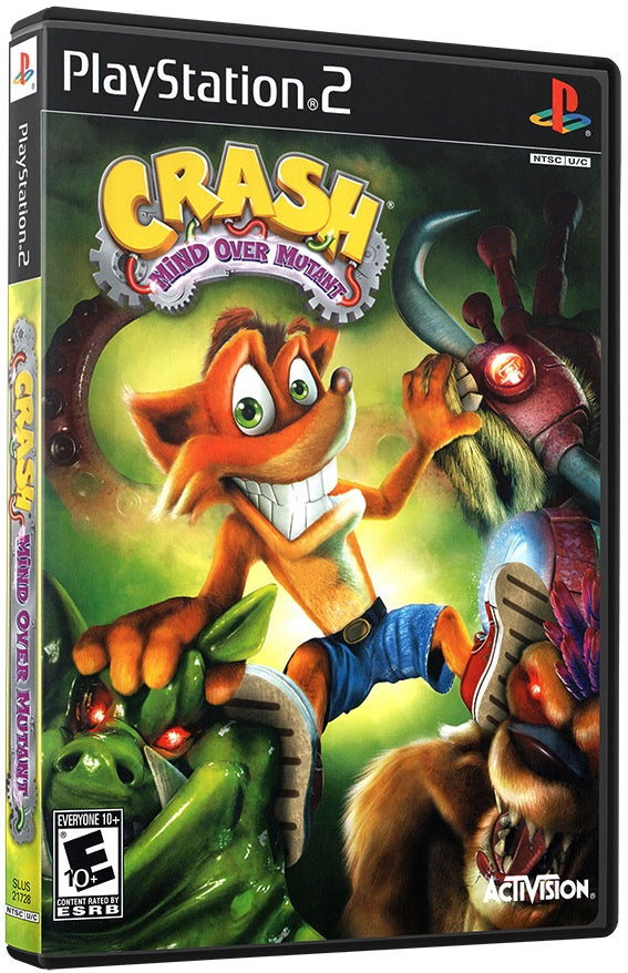 Crash - Mind Over Mutant PS2 Sony Playstation 2 Used Video Game PS2