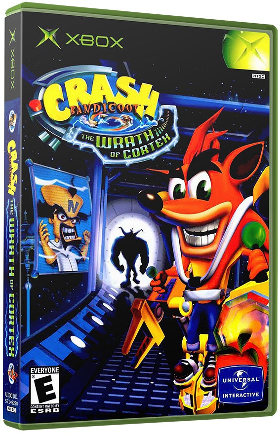Crash Bandicoot - The Wrath of Cortex Used Microsoft XBOX Original Video Game
