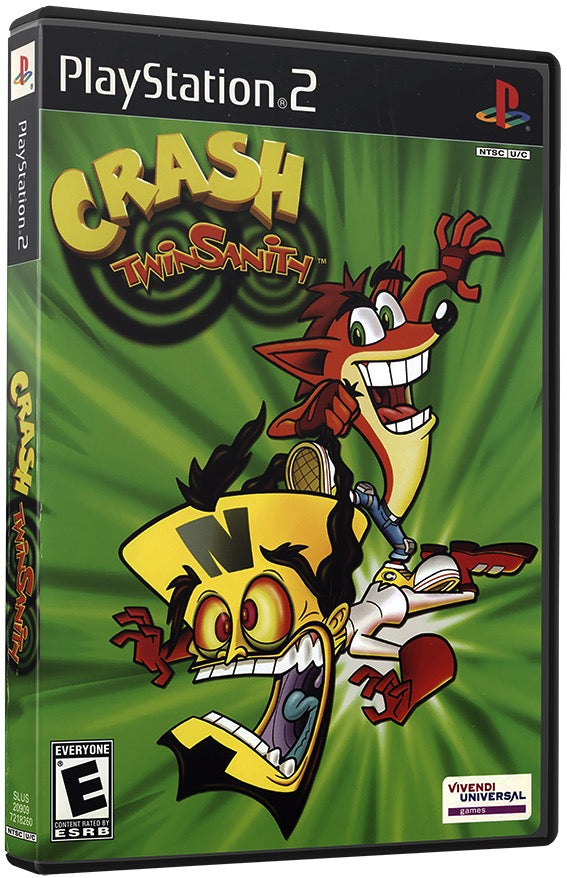 Crash Twinsanity PS2 Sony Playstation 2 Used Video Game PS2