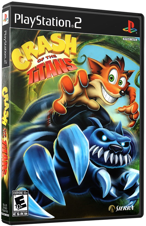 Crash of the Titans PS2 Sony Playstation 2 Used Video Game PS2