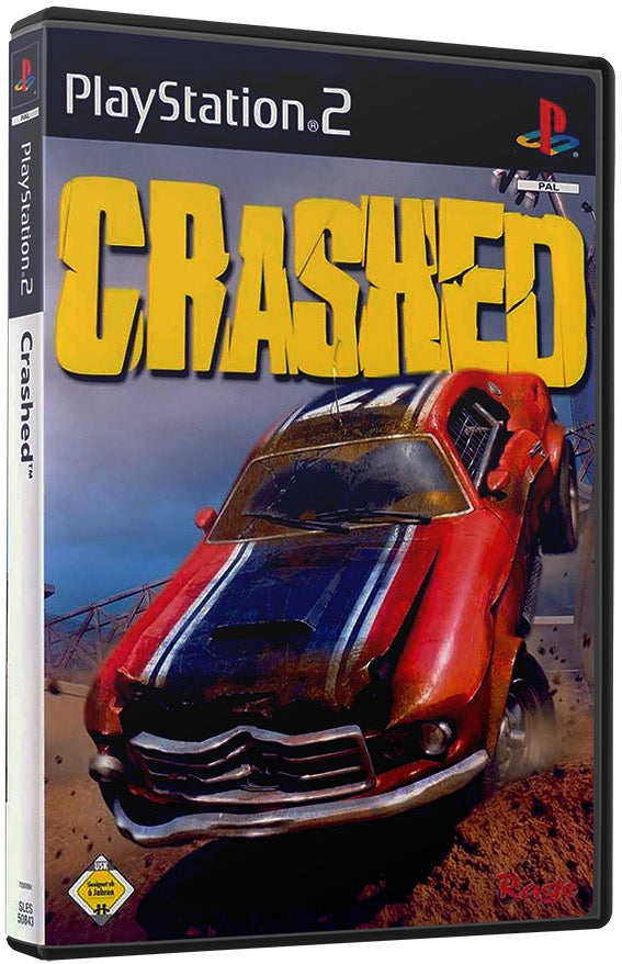 Crashed PS2 Sony Playstation 2 Used Video Game PS2
