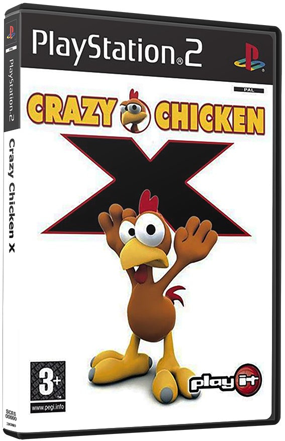Crazy Chicken X PS2 Sony Playstation 2 Used Video Game PS2