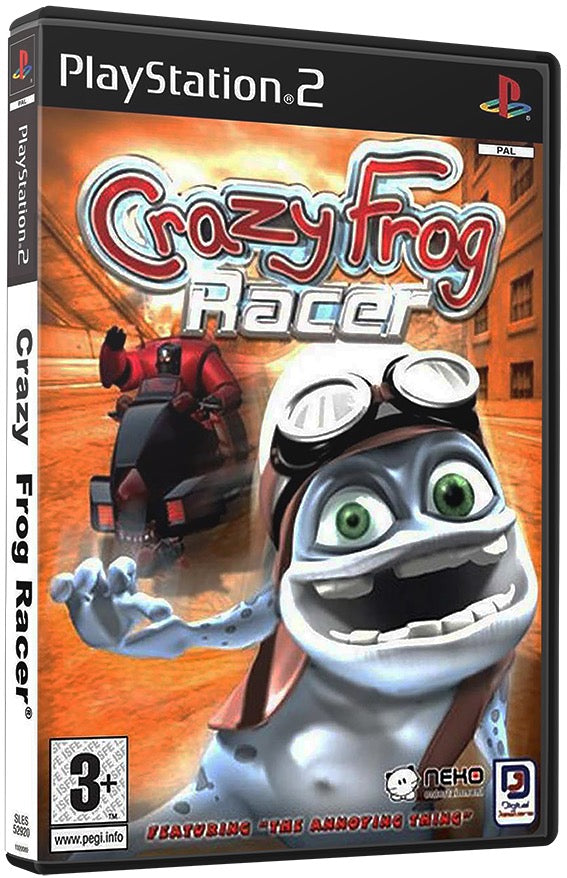 Crazy Frog Racer PS2 Sony Playstation 2 Used Video Game PS2