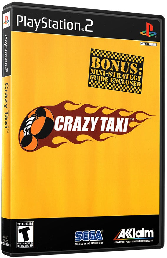 Crazy Taxi PS2 Sony Playstation 2 Used Video Game PS2